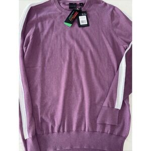 Dunning Mens Berry Conserve Thermolite Merino Wool Blend Sweater‎ D7F23S173M S